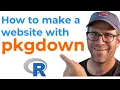 How to create a website for your R package with pkgdown CC298
