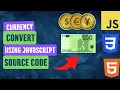 Build A Currency Converter App in HTML CSS JS
