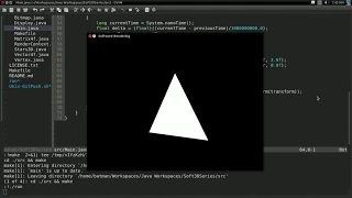 3D Software Rendering Tutorial Triangle Transformation
