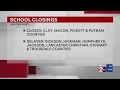 School closings delays for Fri Dec 5 2025