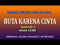 Download Lagu BUTA KARENA CINTA KARAOKE MANSYUR S - NADA WANITA