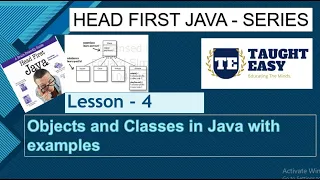 Head First Java Lesson 4 Objects Classes