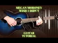 Lagu Megan Moroney – Wish I Didn’t | Guitar Tutorial (Chords + Strumming)