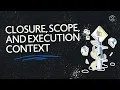 JavaScript the Hard Parts Closure Scope Execution Context