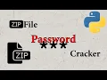 Crack zip file password with python