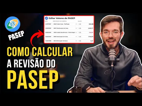 Miniatura do vídeo: Aprenda a fazer o cálculo da Revisão do PASEP - Método mais seguro