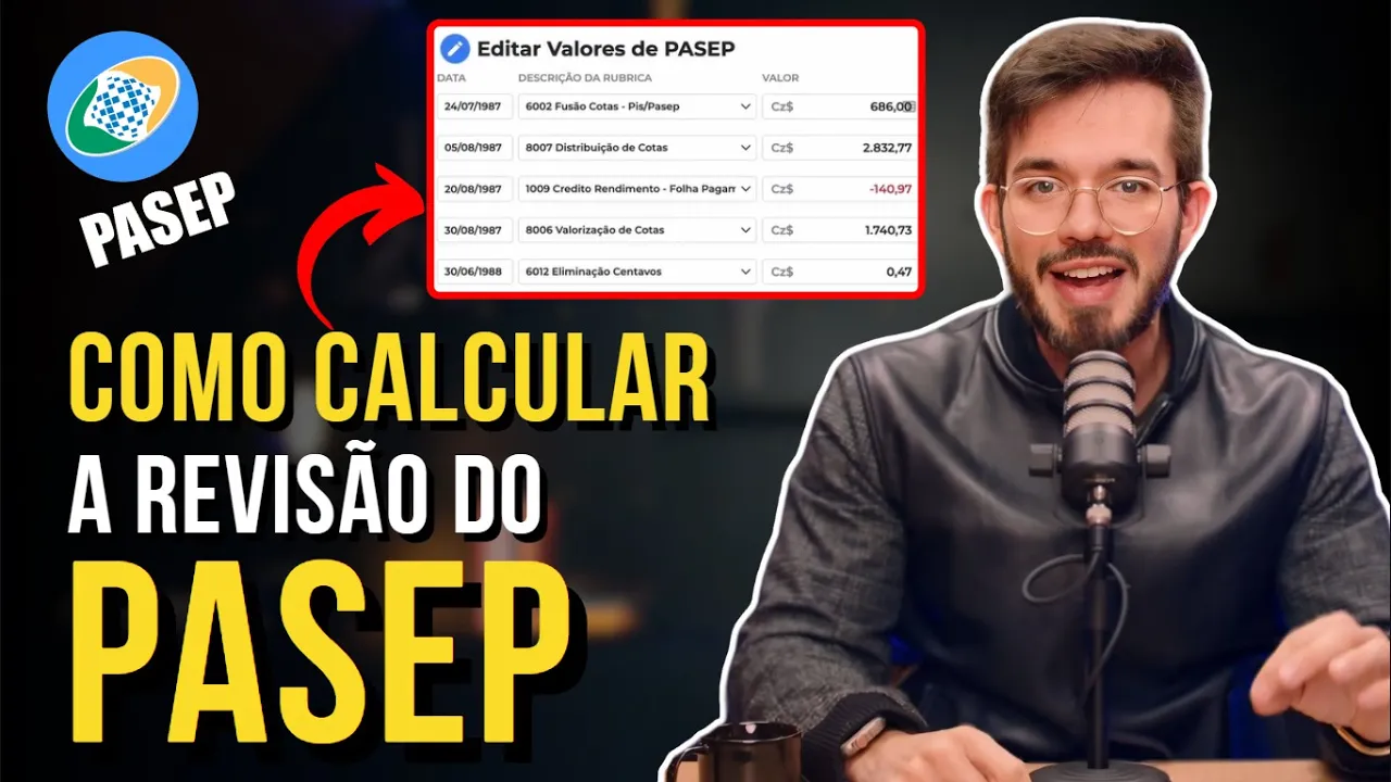 Miniatura do vídeo: Aprenda a fazer o cálculo da Revisão do PASEP - Método mais seguro