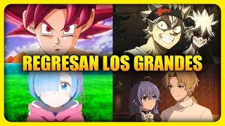 LOS MEJORES ANIMES QUE VOLVIERON EN EL 2026