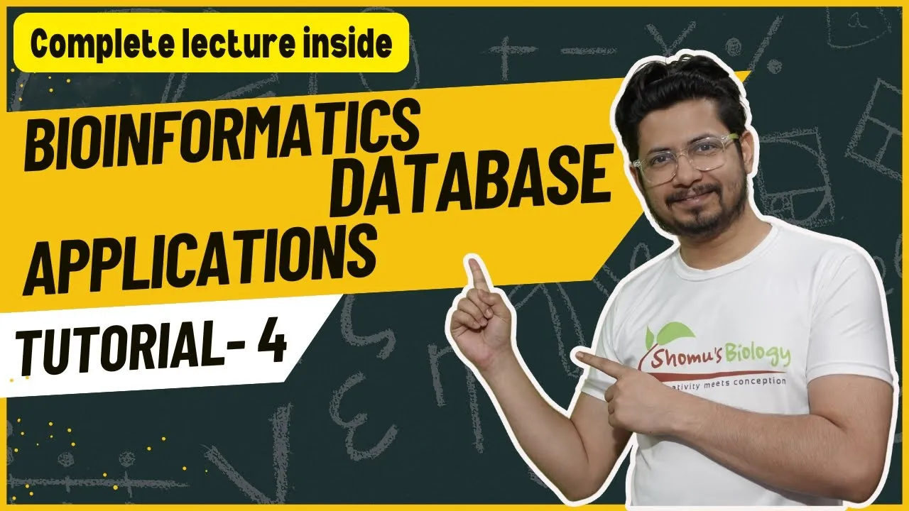Biological databases in bioinformatics | applications of biological databases in bioinformatics