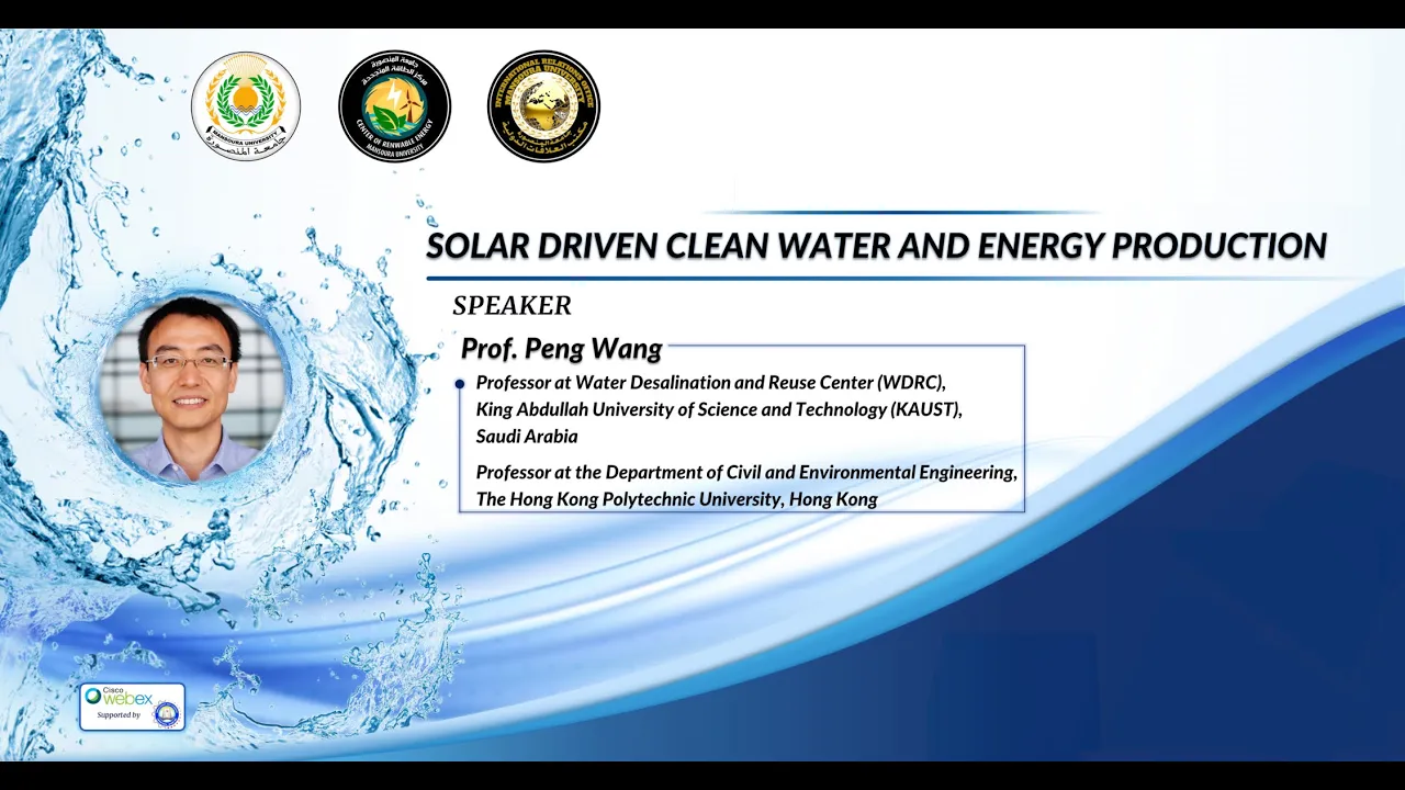 Solar Driven Clean Water and Energy Production 20200727 1300 1 online video cutter com1