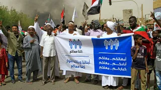السودان  مقتل متظاهر خلال احتجاجات طالبت بالعدالة لضحايا فض اعتصام      بالخرطوم   فرانس    دندنها