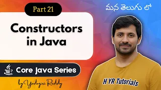 Constructors in Java in Telugu Default Explicit Constructors Explained Core Java