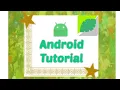 Android tutorial AIDE - Button with function