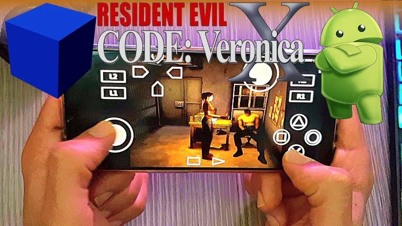 Resident Evil Code Veronica X - PS2 Emulator Android Gameplay - Aether SX2 APK - RECVX - Mobile 2022