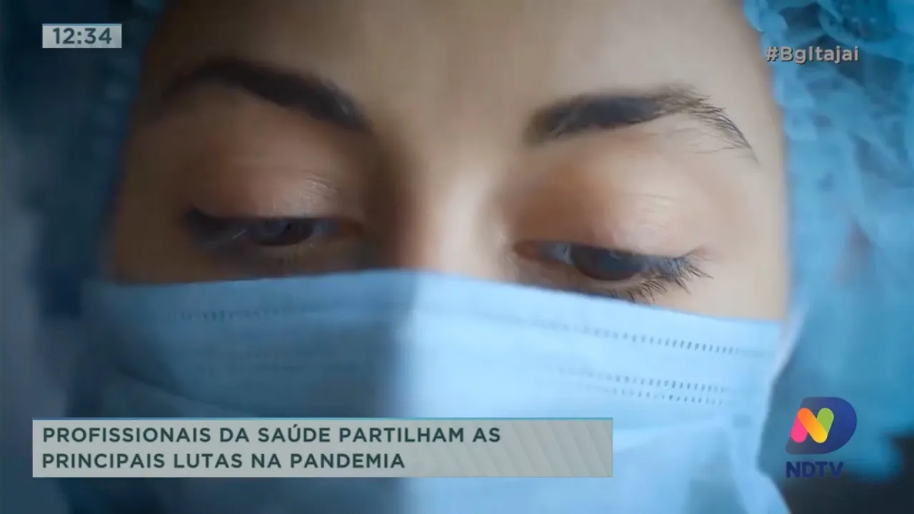 Profissionais da saúde partilham as principais lutas na pandemia