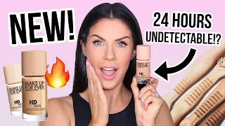 NEW MAKEUP FOREVER SKIN FOUNDATION REVIEW 14 HR WEAR TEST IS IT REALLY UNDETECTABLE