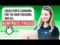 Thesis Generators you should check out 2 minutes work
