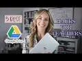 5 Best Google Drive Hacks For Teachers Organization Tutorial