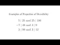 Examples of Properties of Divisibility NT-Ch 2-S2 3 - Part 3