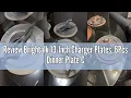 Review Brightalk 13-Inch Charger Plates 6Pcs Dinner Plate Chargers Round Server Ware Compatible wit