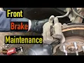 2012 - 2017 Chevrolet Sonic Front Disc Brake Maintenance Overhaul OEM Pads Springs Rotors