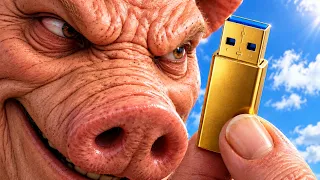 EL USB DEL CERDO ASESINO TIENE UN SECRETO OCULTO DENTRO