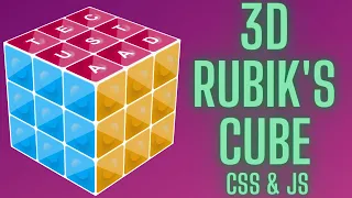 3D Rubik s Cube With Html Css and Js