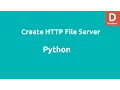 Python Create HTTP File Server
