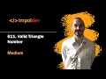 Valid Triangle Number LeetCode 611 - Python
