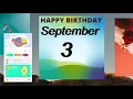 Secret of September 3 zodiac horoscope birt ay personality