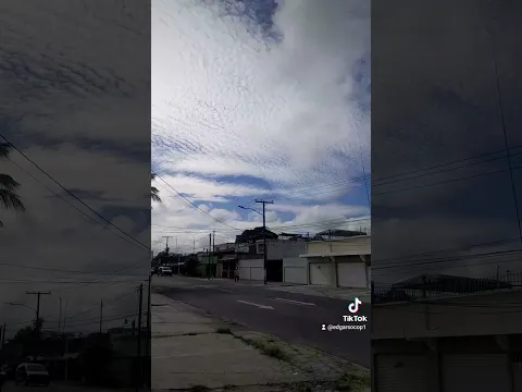 cuando el cielo se pone así dicen los abuelitos que va a temblar la tierra en ##Guatemala