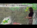 Tracking calm and comfortable weather into the weekend