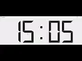 Python Digital Clock - QT5