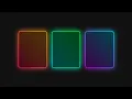 Glowing Gradient Border Effects Using HTML CSS