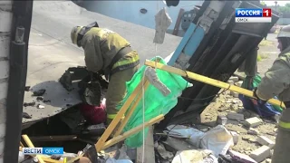 В Ленинском округе Омска произошел взрыв