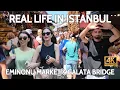 Download Lagu Istanbul Turkey 2025 | Real Life in Eminönü Bazaar \u0026 Galata Bridge | 4K Walking Tour