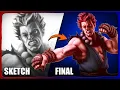 INSANE Akuma Speedpaint