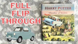 harry potter and the chamber of secrets hardback book illustrated by jim kay full flip through