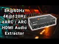 8K 60Hz 4K 120Hz MI Extractor Product In-Depth Overview