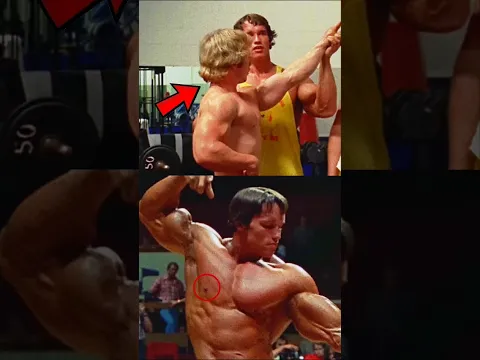 arnold training effect #shorts #bodybuilding
