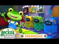 Gecko Bekerja Sepanjang malam🌙 | Garasi Gecko | Kartun Populer Anak-Anak | Seru dan Mendidik