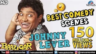 johnny lever best comedy scenes hindi movies bollywood comedy movies baazigar comedy scenes
