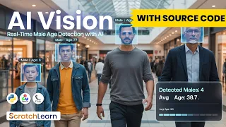 Real-Time Age Gender Detection in Python AI CV Face Recognition Source Code