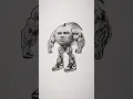 Download Lagu Speed drawing Udin Din Din Dun Madin Din Din Dun 😳 #shorts #sahur #brainrot #memes #drawing