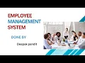 Java Full JS - Employee Management System developed by our learner