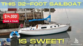 Is This 1972 Irwin Classic SAILBOAT the BEST Starter Boat for $12k? Full Tour [[SOLD]]