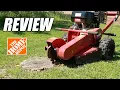 Renting A Stump Grinder from Home Depot - Review Process