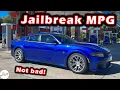 2022 Dodge Charger Hellcat Jailbreak - MPG Test Real-world Highway Fuel Economy