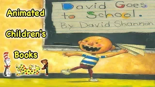 David Goes To School Animated Children S Book 