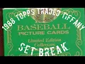 1988 Topps Traded Tiffany Set Break A Trip Down Yankees Memory Lane